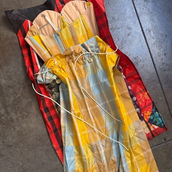 Vivienne Westwood 7,105$ !!! 2022 Andreas Kronthaler Silk Bus Stop Dress - Picture 10 of 16